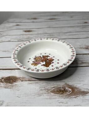 Teddy Bear Children's 6" Sango Ceramic Bowl